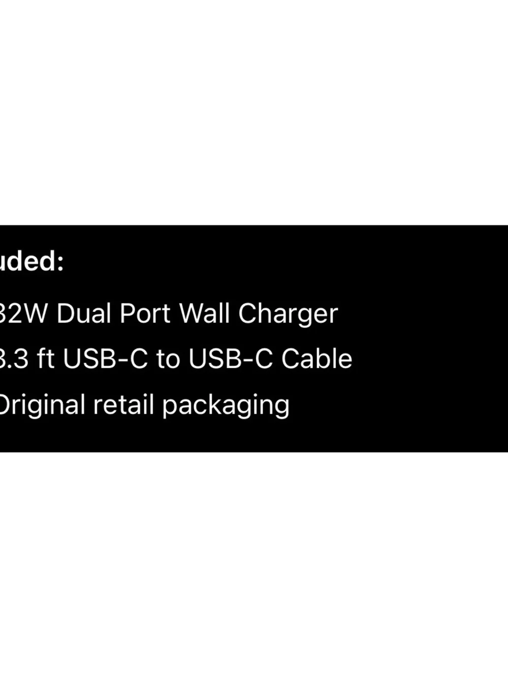 BRAND NEW INFINITEK 32W Dual Port USB-C & USB Wall Charging Pack